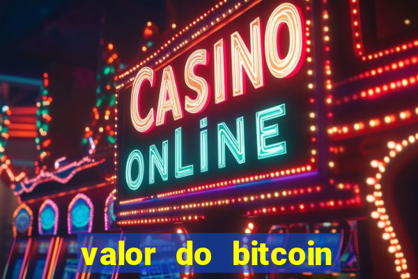 valor do bitcoin em 2020